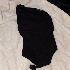 Boohoo Elegant Black Bodysuit